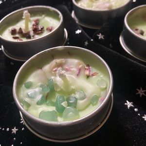 Homemade Manifesting candles pack of 4 is $12